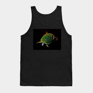 Glowing Turtle Tank Top